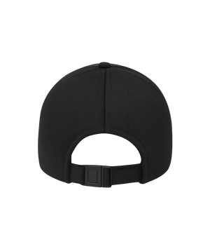 Black cap on a white background