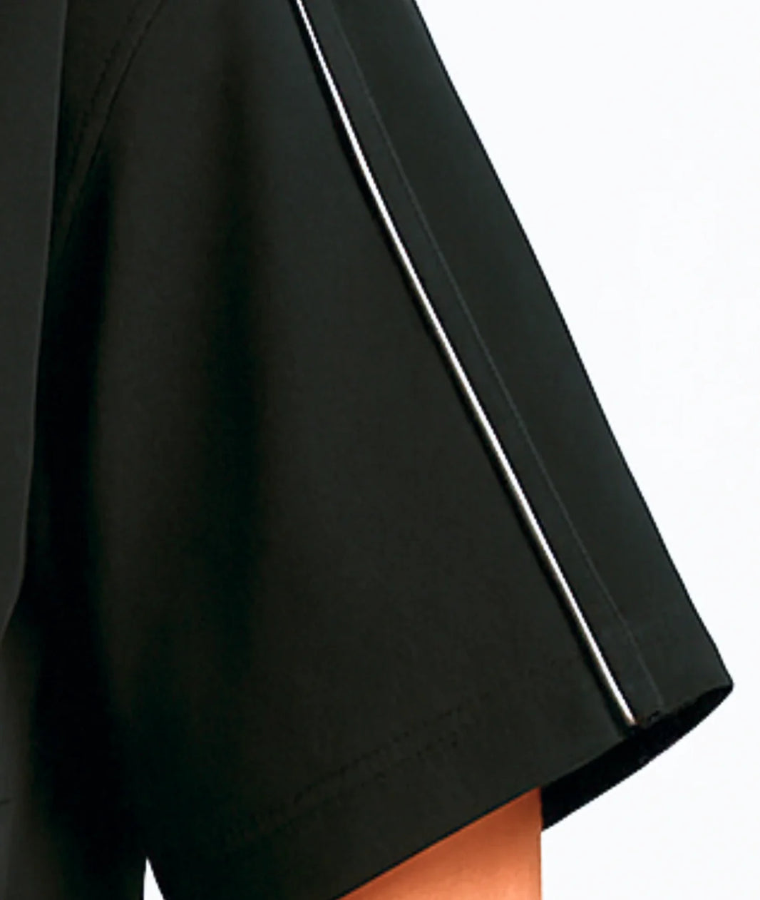 Black blazer with a white background