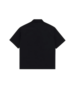 Black shirt on a white background