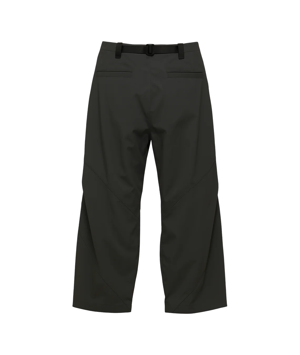 Black pants on a transparent background