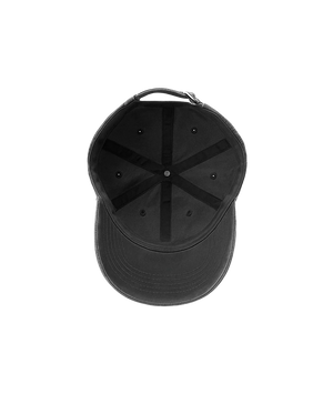 Black cap on a white background
