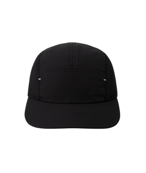 Black cap on a white background