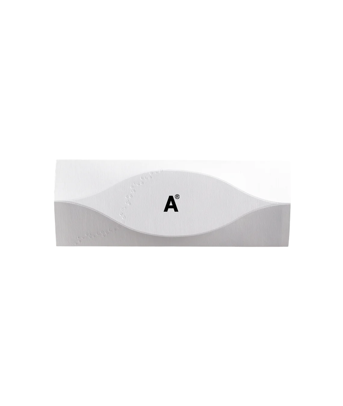 Side view of a black laptop on a white background