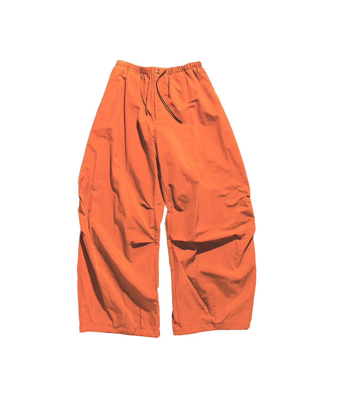 Orange pants on a transparent background