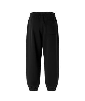 Black sweatpants on a white background