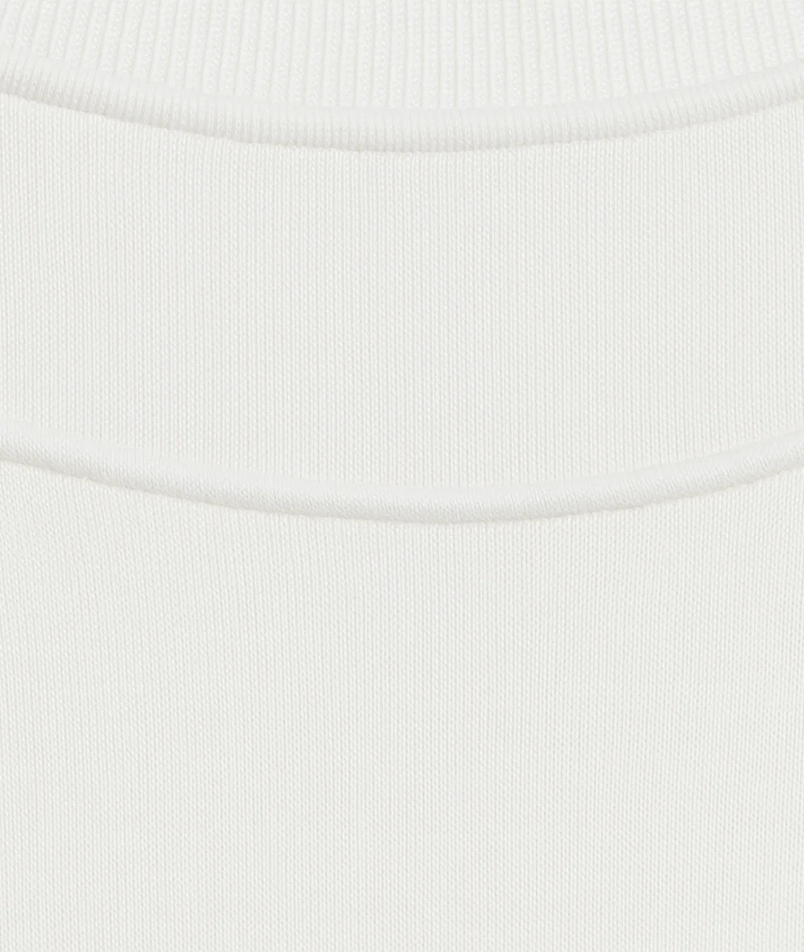 Close-up of a white textured fabric