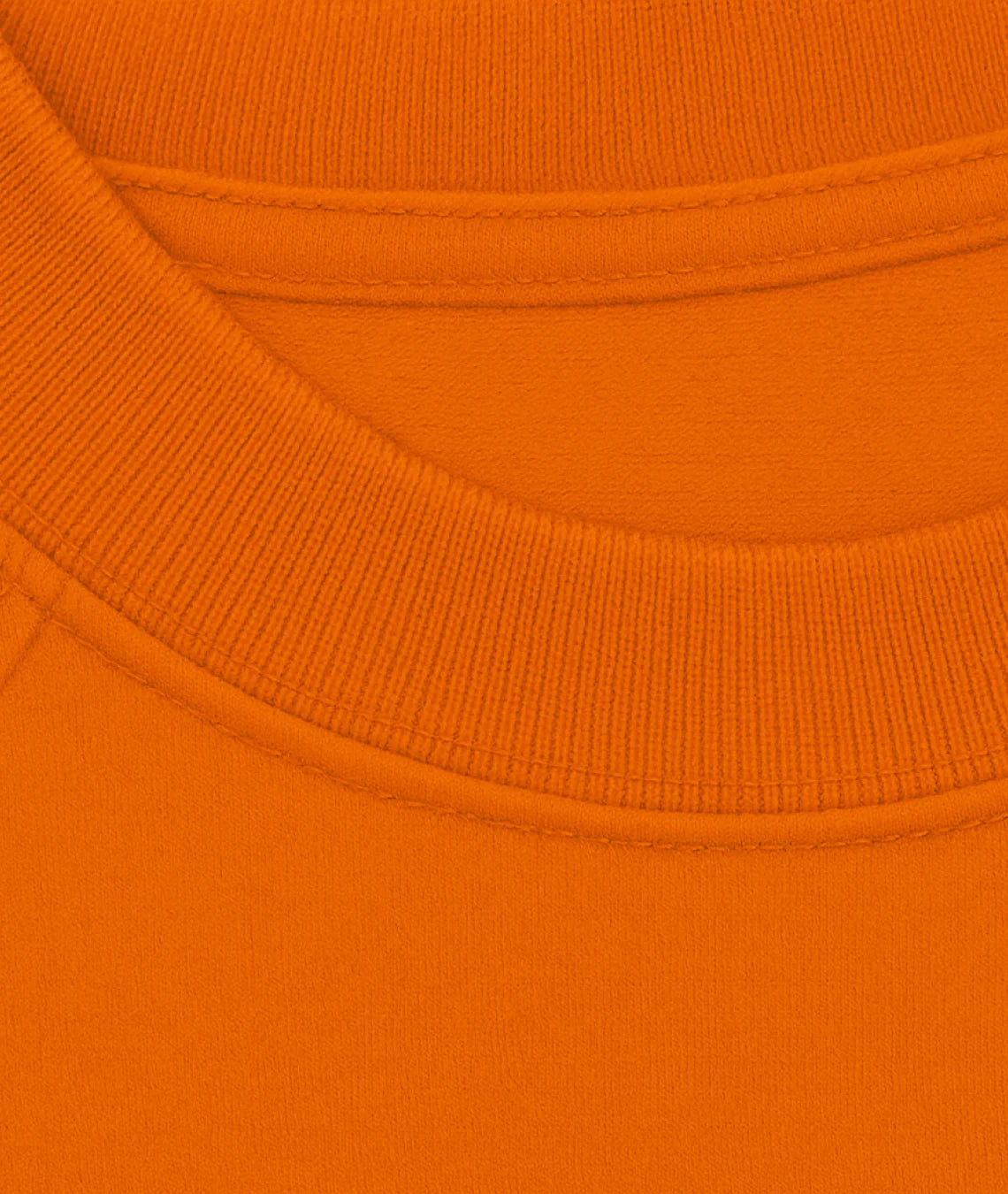Close-up of an orange fabric texture