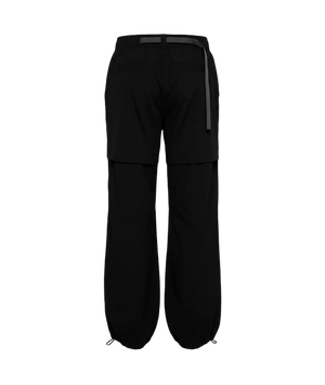Black pants with a white background