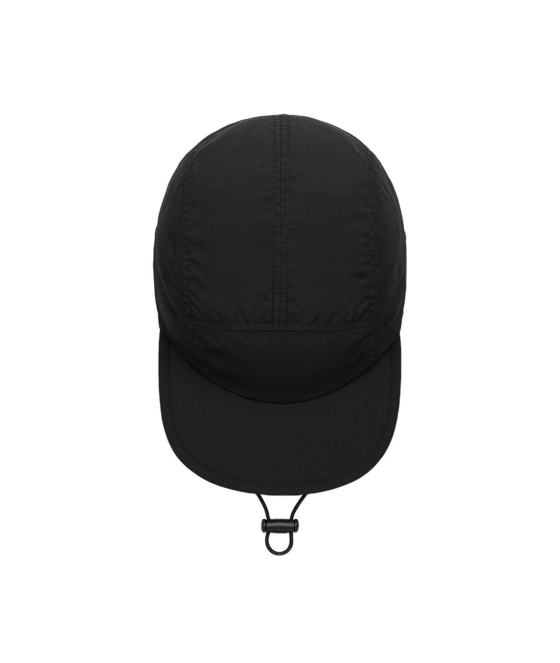 Black cap on a transparent background